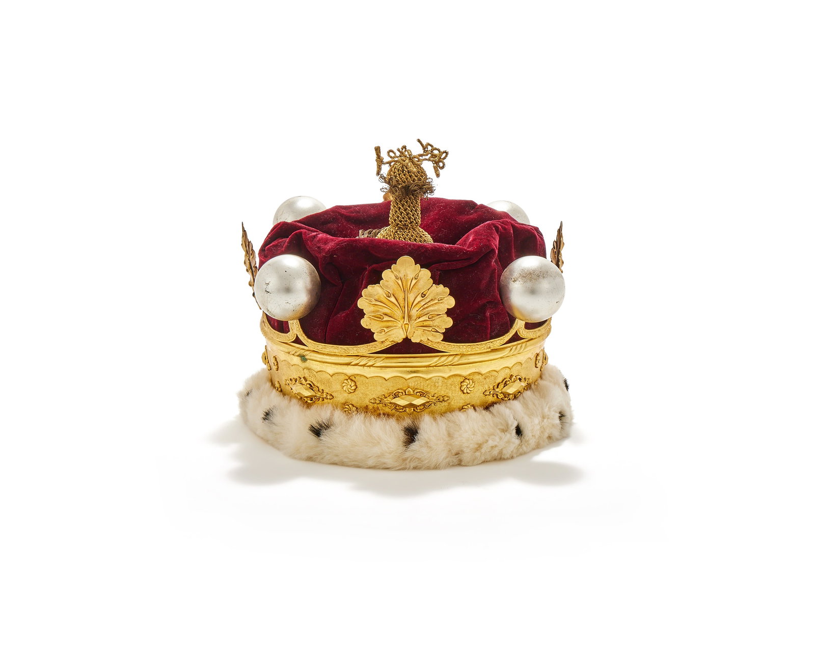 A GILT CORONET OF A MARQUESS OF THE UNITED KINGDOM, UNMARKED, CIRCA 1900 - 1910 (1 of 2)