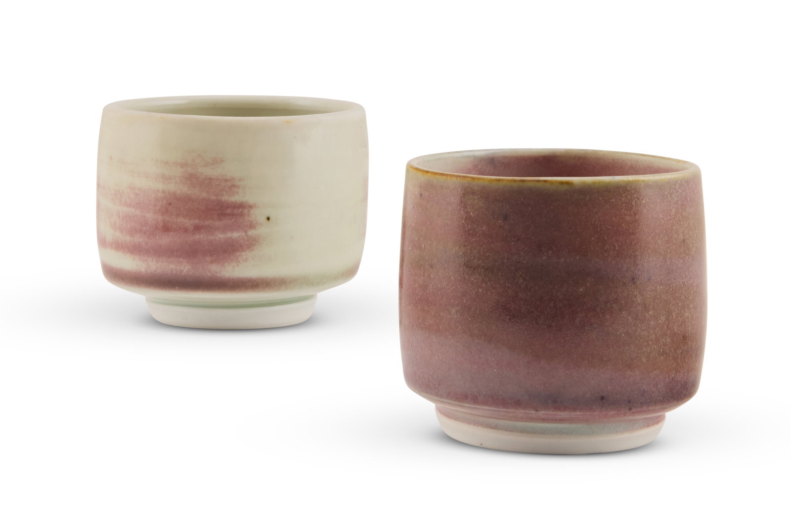 λ NIC HARRISON (BRITISH, B.1949), TWO TEA BOWLS, CIRCA 2000 (1 of 1)
