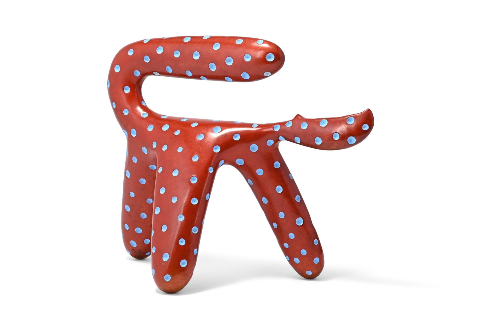 λ JON BUCK (BRITISH, B.1951), 'FANCY CAT' SCULPTURE, 2005 (1 of 3)