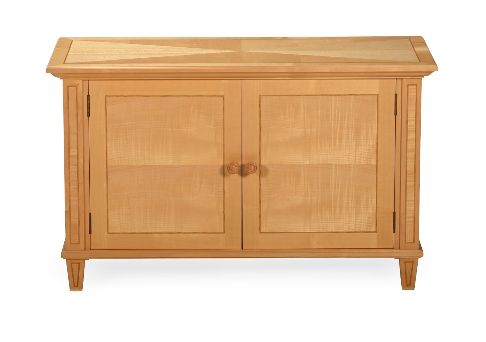 LINLEY (BRITISH, FD.1985), BEDSIDE CABINET, 2000 (1 of 5)
