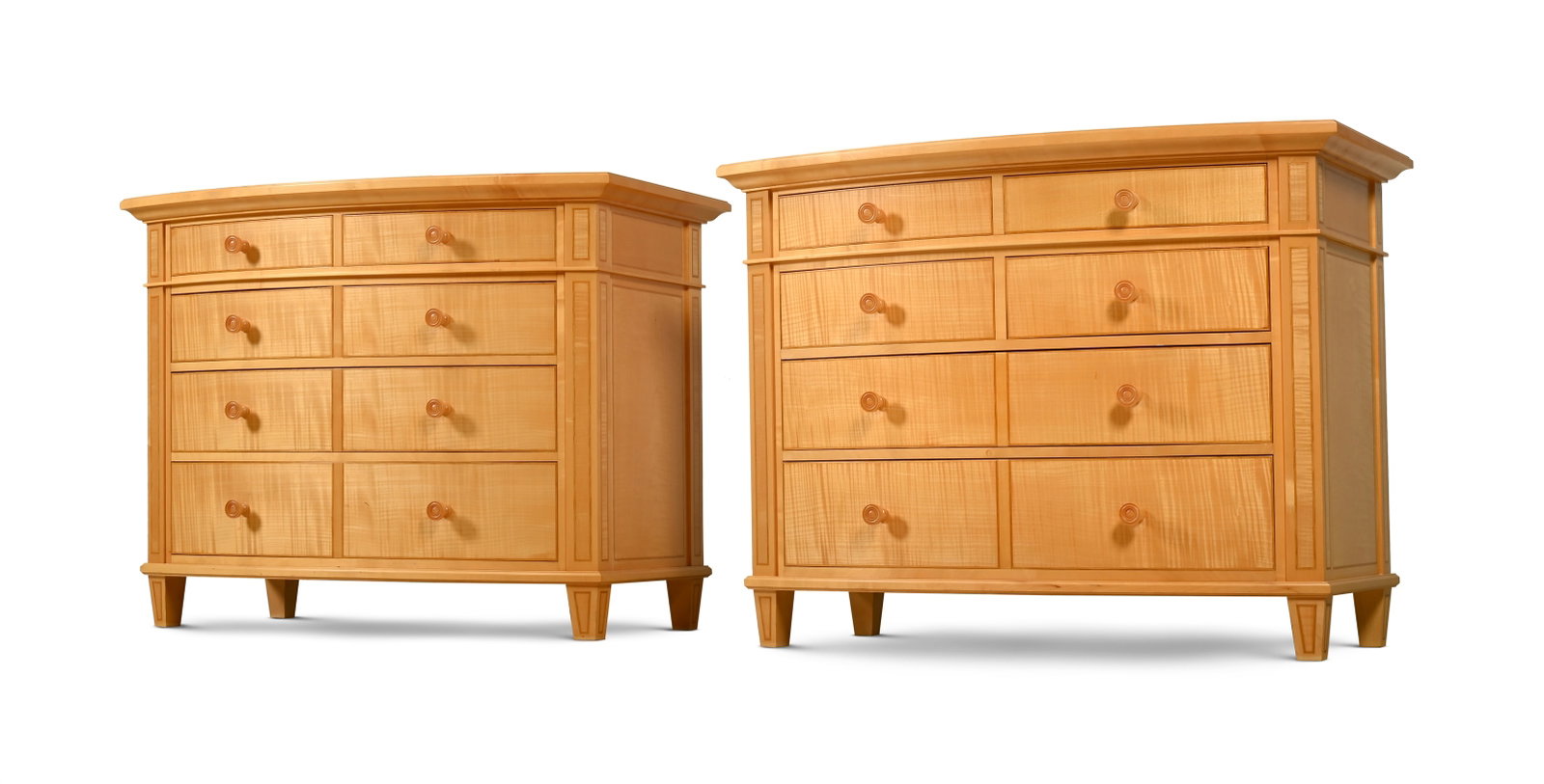 LINLEY (BRITISH, FD.1985), PAIR OF BEDSIDE DRAWERS, 2000 (1 of 6)