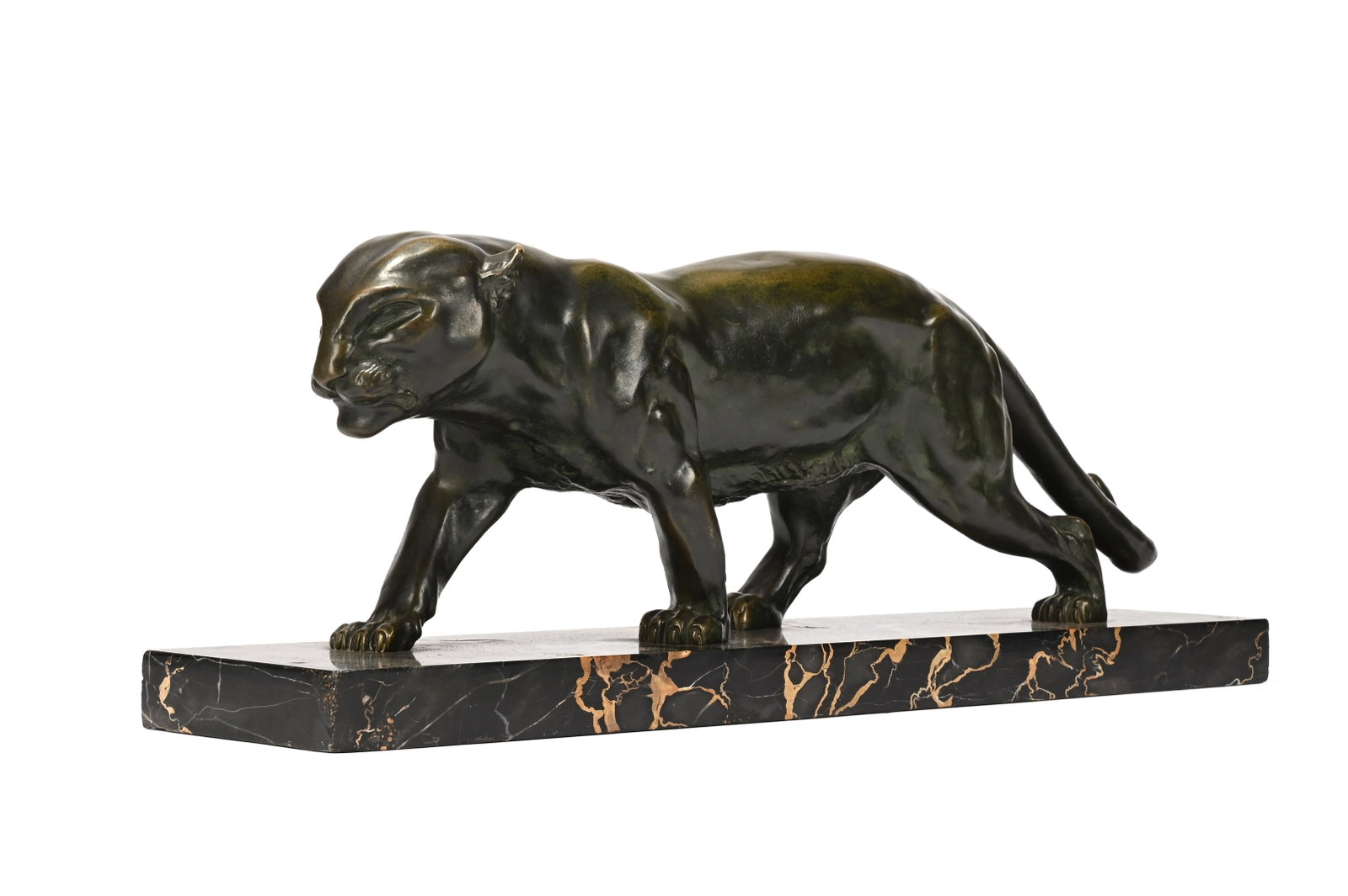SERGE ZELIKSON (RUSSIAN, 1890-1966), LARGE PANTHER SCULPTURE, CIRCA 1930 (1 of 4)