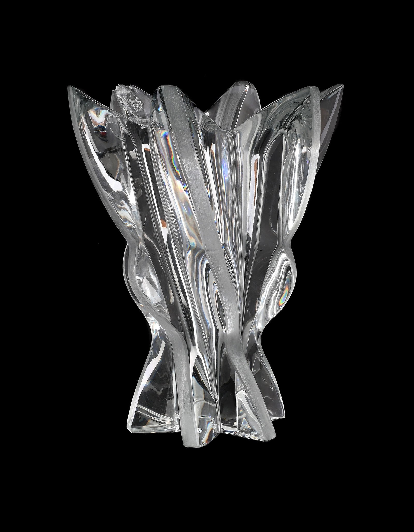MARC LALIQUE (FRENCH, 1900-1977), 'EVEREST' VASE, DESIGNED CIRCA 1950, LATE 20TH CENTURY (1 of 3)