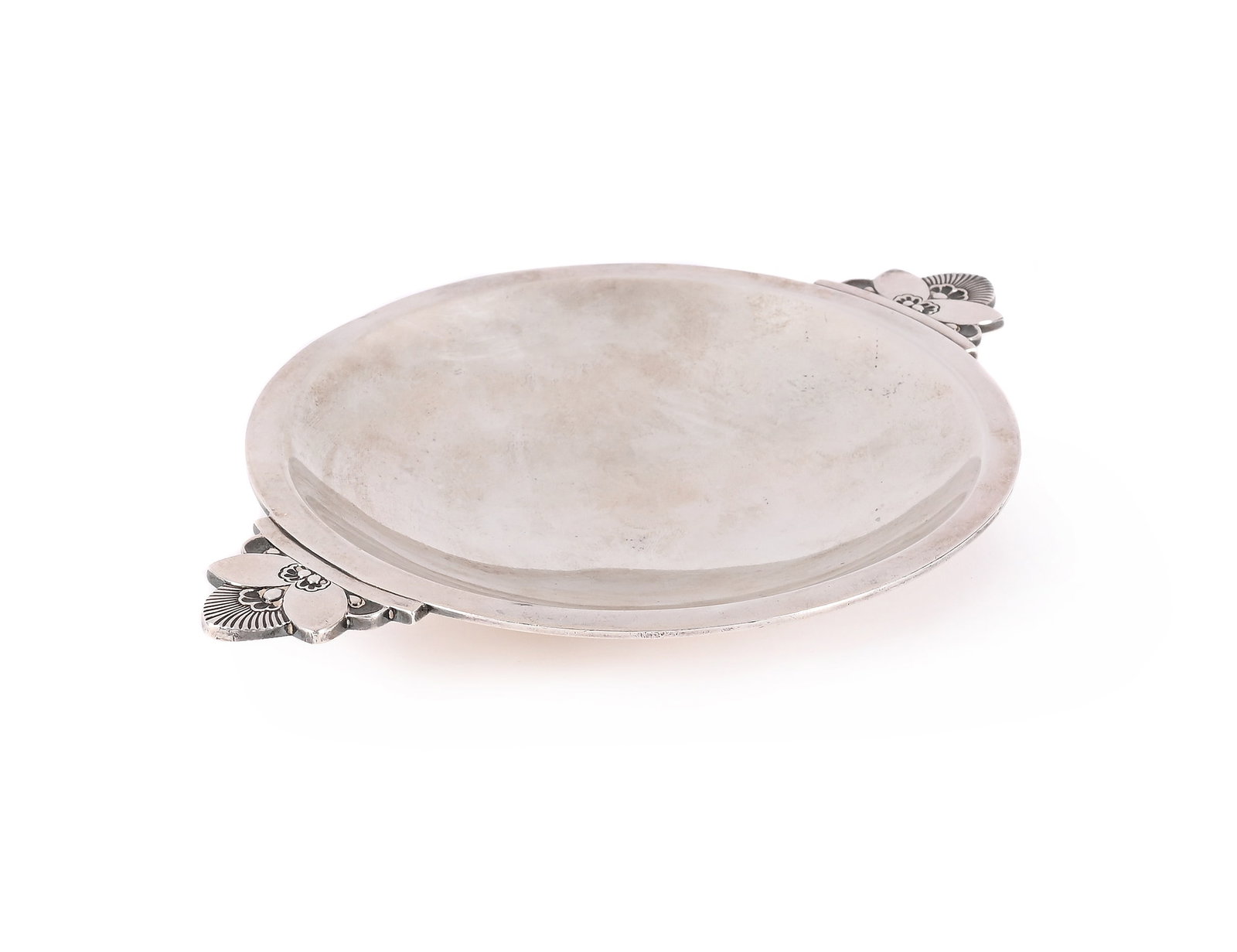 GUNDOLPH ALBERTUS (DANISH, 1997-1969) FOR GEORG JENSEN, 'CACTUS' DISH, MODEL 629 (1 of 2)