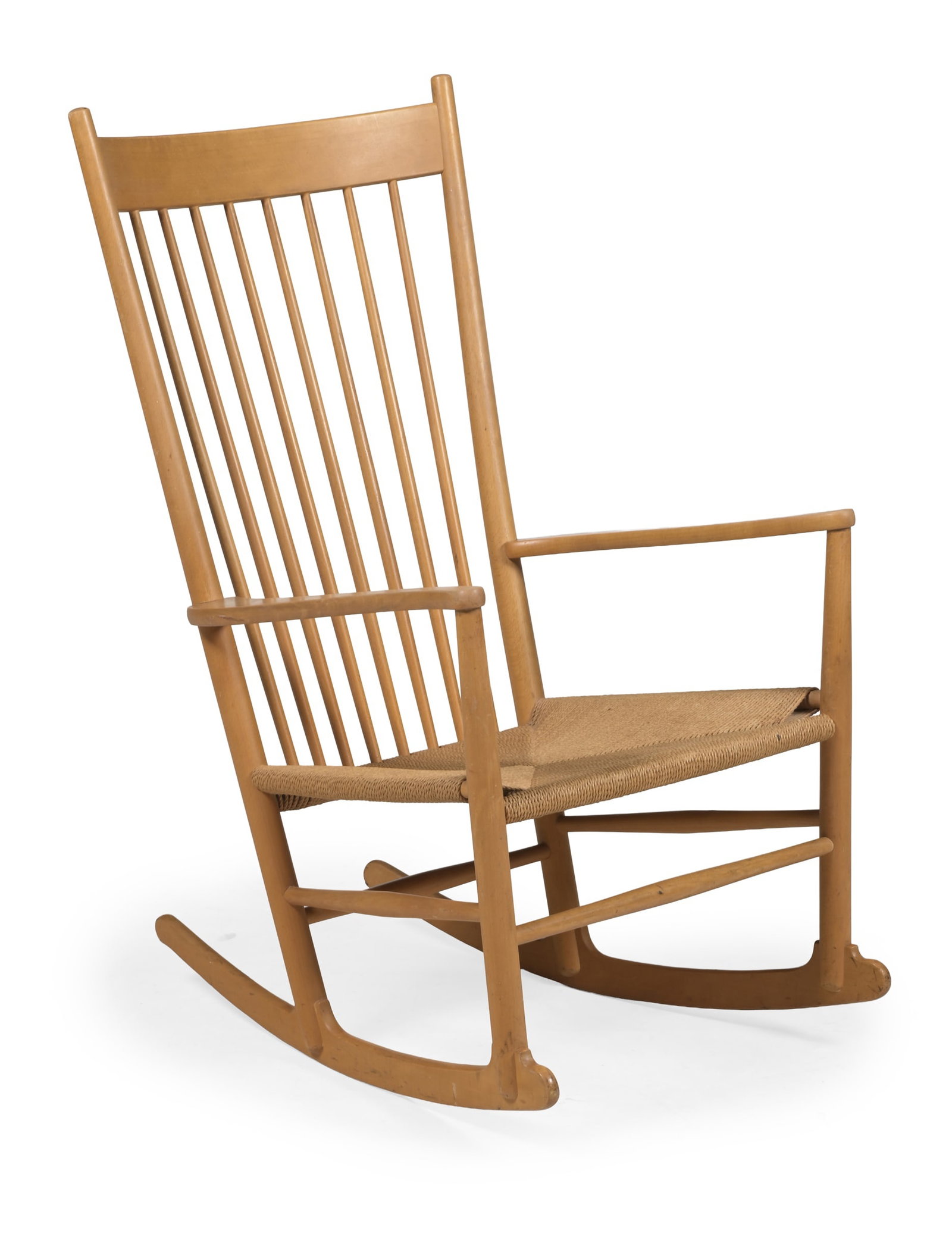 HANS WEGNER (DANISH, 1914-2007), 'J16' ROCKING CHAIR, DESIGNED 1943/4, 1967 (1 of 3)