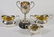A silver twin handled trophy cup by Charles Boyton &