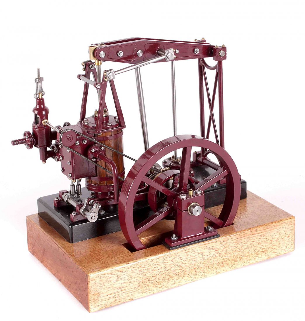 A well engineered 1/2 inch scale model of an Easton &: A well engineered 1/2 inch scale model of an Easton & Anderson 'Grasshopper' beam engine, built by Mr D. Russell of Fraserburgh, the engine of circa 1820s design, with eccentric operated outside steam