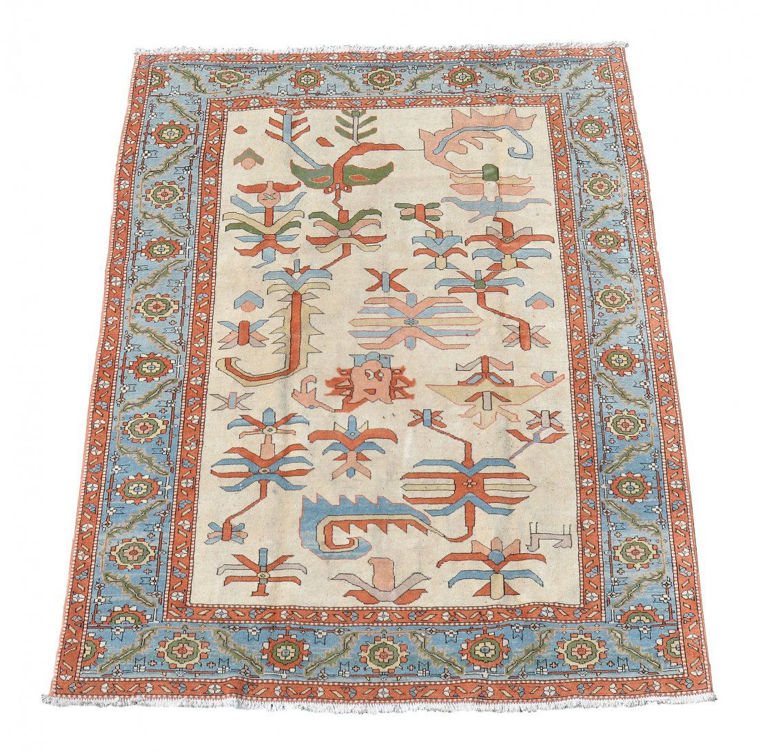 A Heriz carpet , approximately 290 x 196cm (1 of 1)