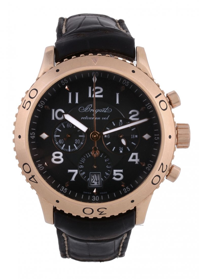 Breguet, Type XXI, ref. 3810, an 18 carat gold (1 of 1)