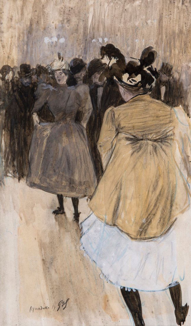 Louis Auguste Mathieu Legrand (1863-1951) - Le (1 of 1)