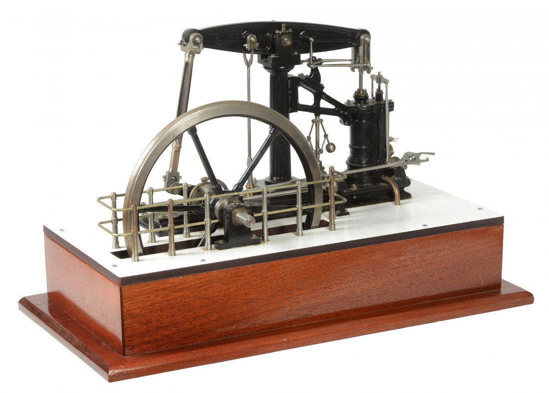 A well engineered model of a Clarkson beam engine (1 of 2)