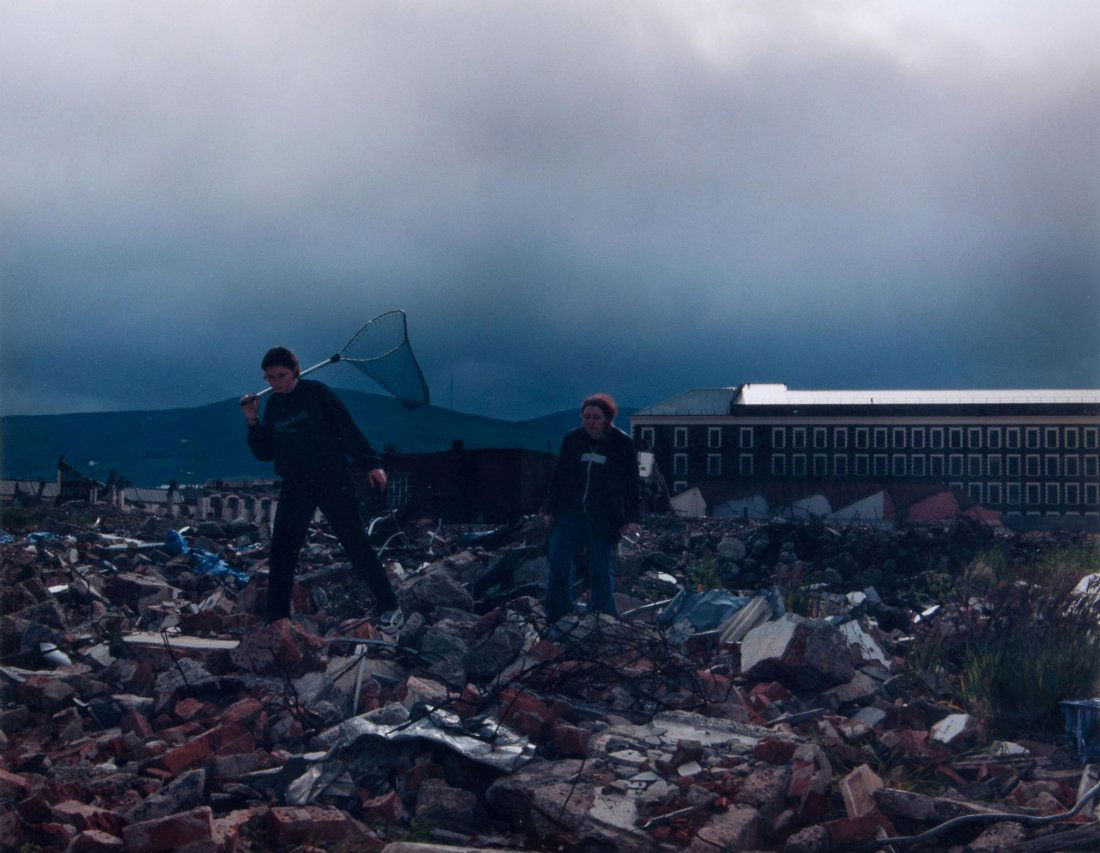Hannah Starkey (b.1971) - Butterfly Catchers: chromogenic print on Agfa Professional paper, 1999, signed and numbered 5/15 in black and red ink verso, 380 x 482 mm (15 x 19 in) IMPORTANT: This lot is sold subject to Artists Resale Rights, details
