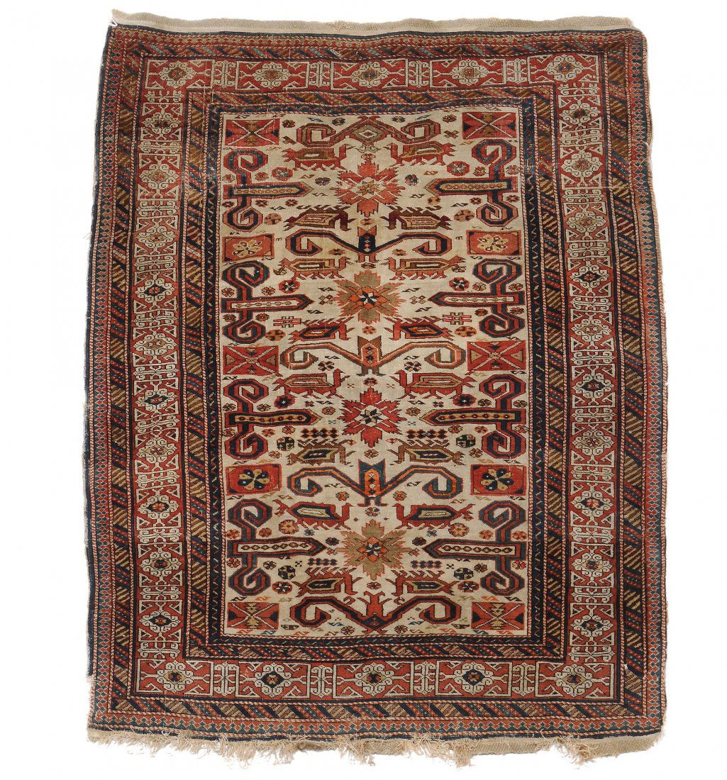 -108 A Perepedil rug, the ivory field woven with (1 of 1)