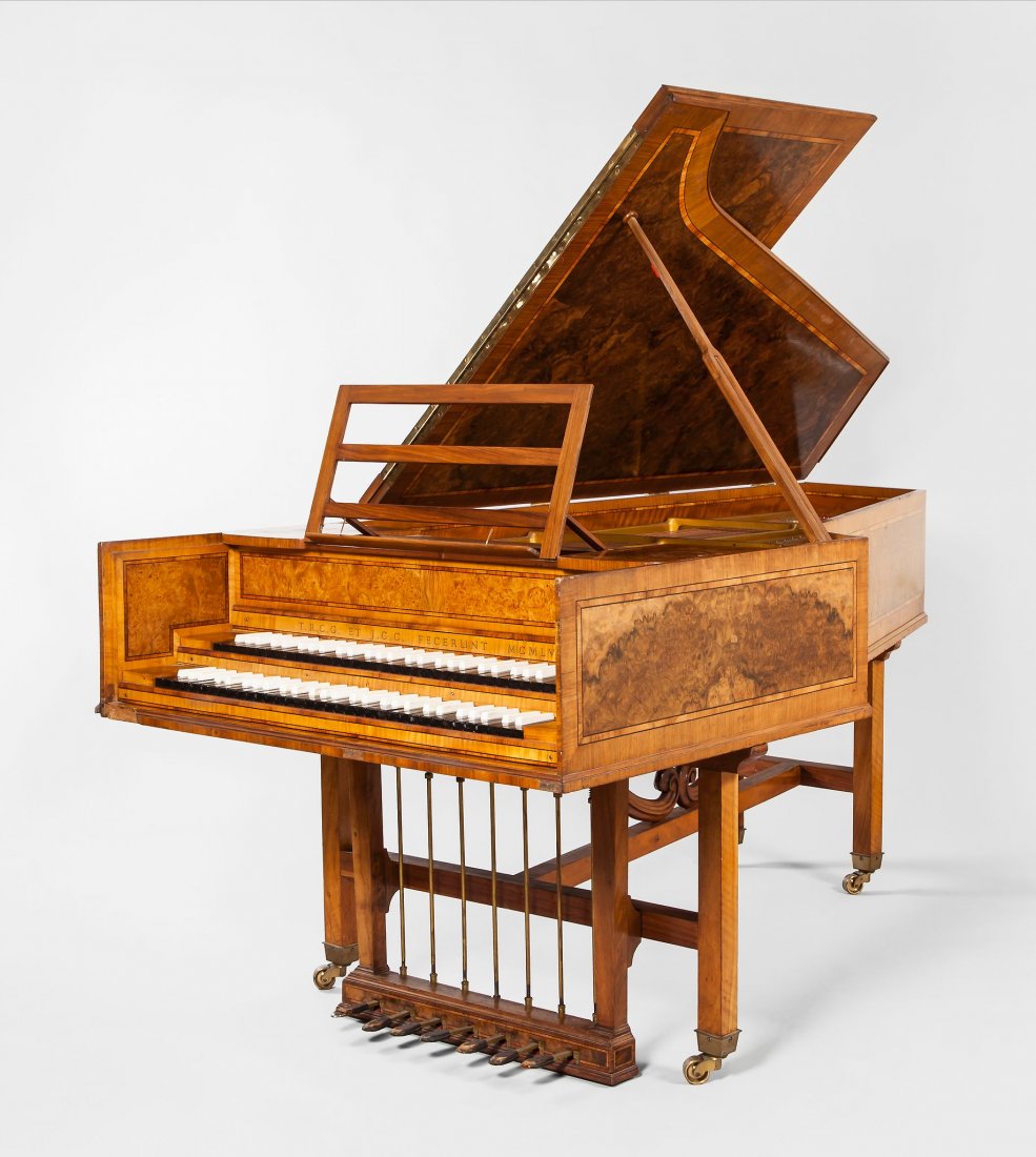 A harpsichord by Thomas Goff and Joseph Cobby, London,
