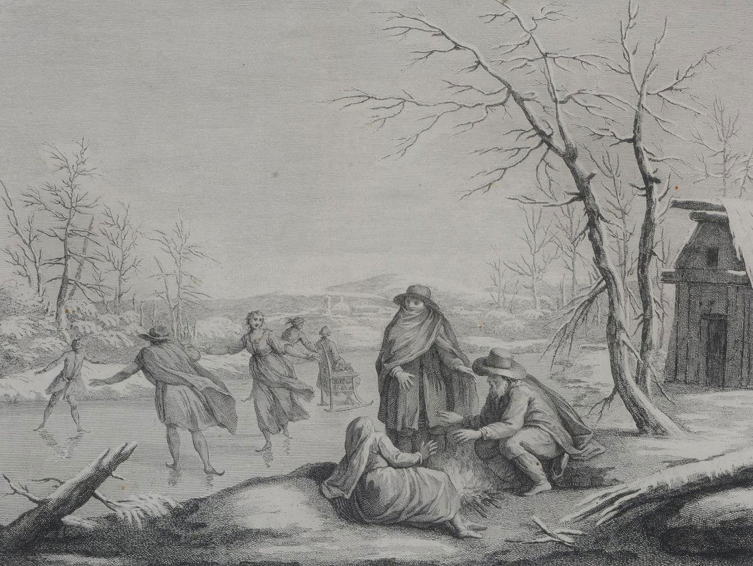 After Giuseppe Zocchi (1711-1767) - A set of prints: Etching and engraving by Francesco Bartolozzi Each c. 38.5 x 49 cm.(15 1/8 x 19 1/4 in), (12)