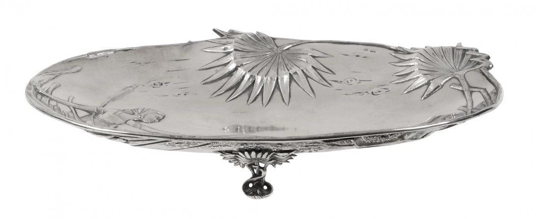 An Austro-Hungarian Art Nouveau silver shaped oval (1 of 2)