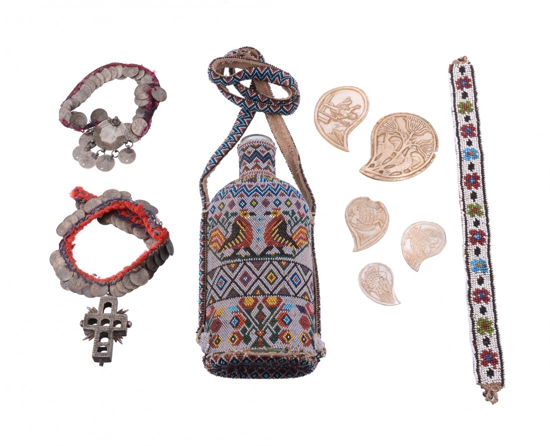A collection of Bulgarian folk art, including (1 of 2)