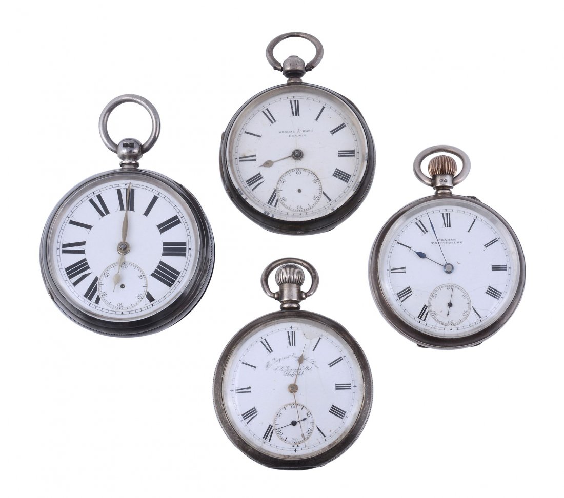 Pearse, Trowbridge, a silver keyless wind open face (1 of 1)