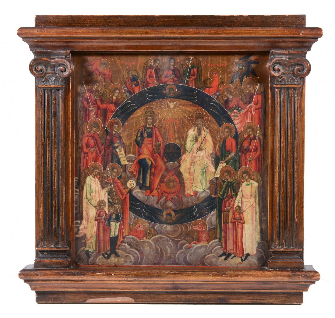 A 19th century Russian icon, of the New Testament (1 of 1)