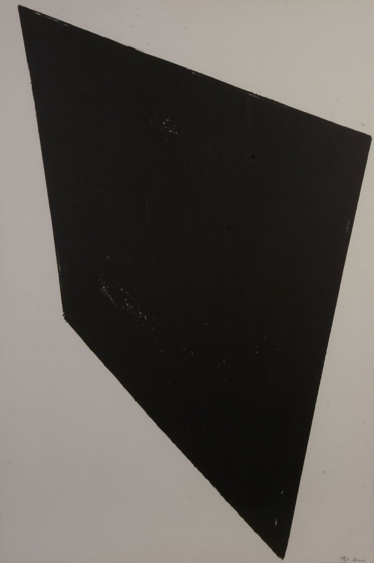 Richard Serra (b.1939) - Eight by Eight, 1972: Lithograph Signed and numbered in pencil 20/55 , lower right 127 x 84cm (50 x 33 1/8in.)