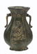 A Chinese bronze two-handled vase , probably 16/17th
