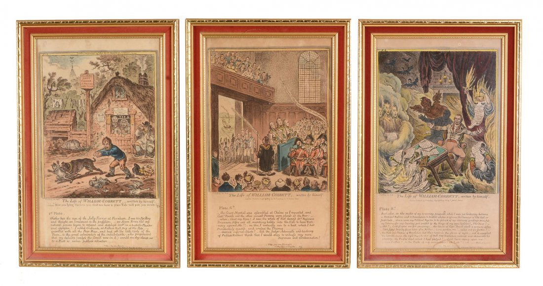 After James Gillray (1756-1815) - The Life of William (1 of 3)