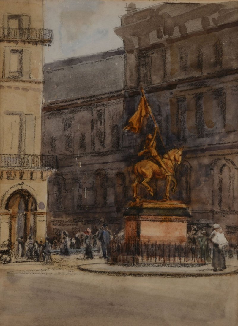 French School early 20thh century - Jeanne D'Arc (1 of 2)