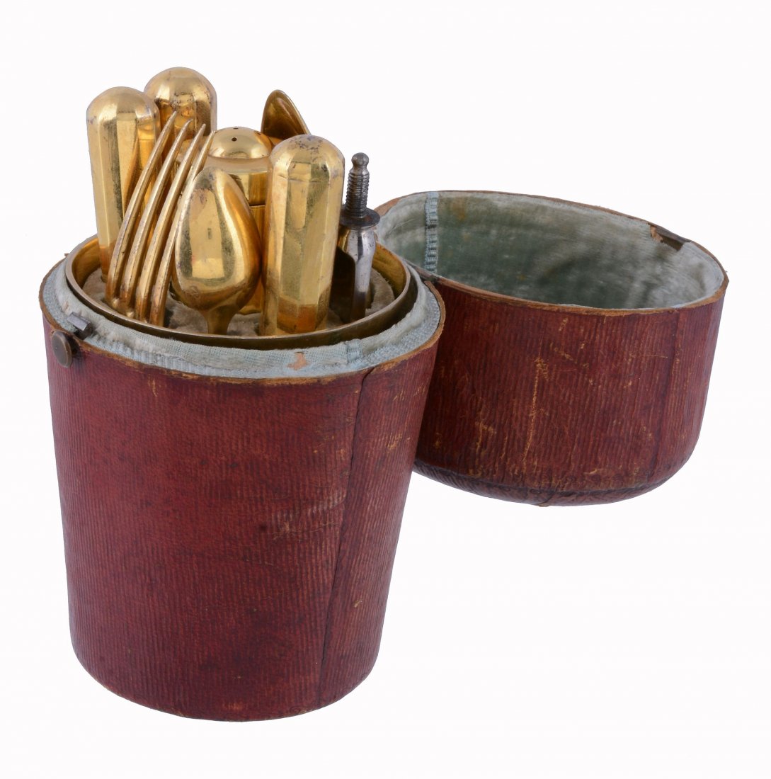 An early 19th century Austrian silver gilt campaign or (1 of 5)