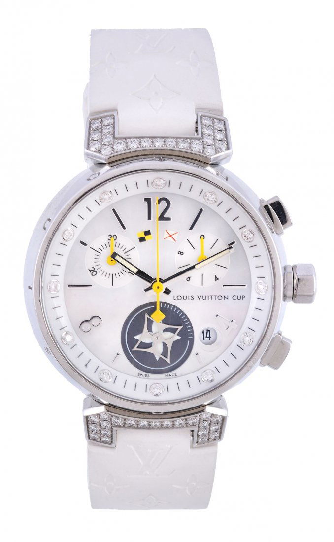 Louis Vuitton, Tambour Lovely Cup, ref. Q132H (1 of 2)