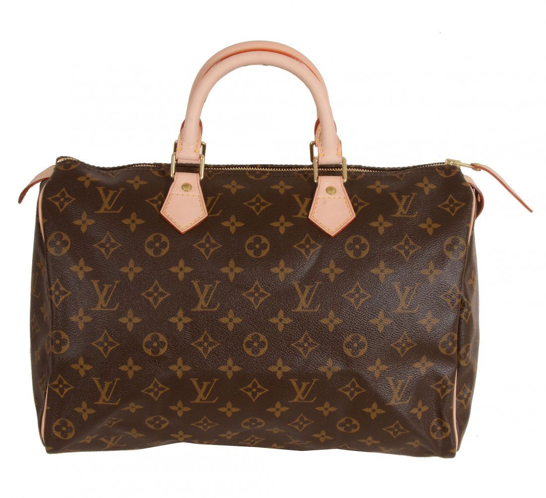 Louis Vuitton, Monogram, Speedy 35, a small canvas (1 of 4)