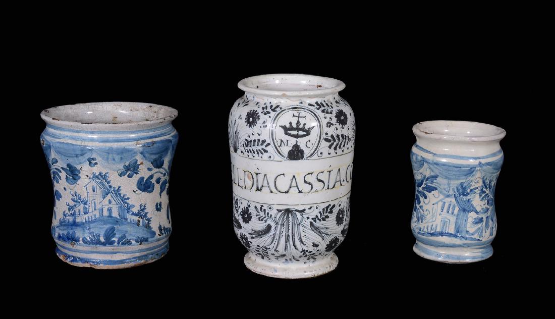 A North Italian dated albarello, possibly Savona, 17th (1 of 1)