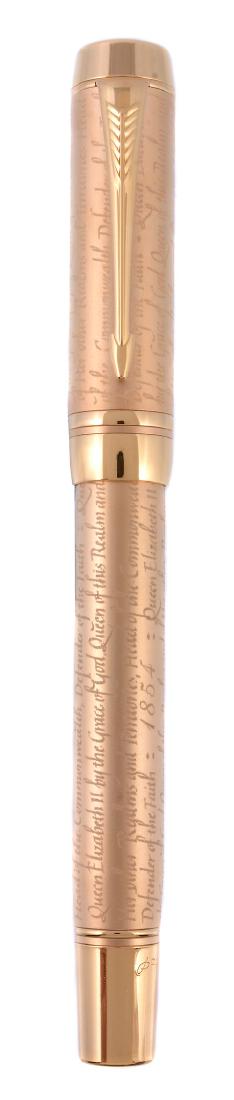 Parker, Duofold, Accession, a limited edition fountain (1 of 3)