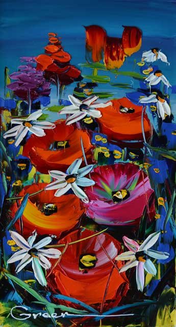 Green Petals in the Wind (1 of 1)