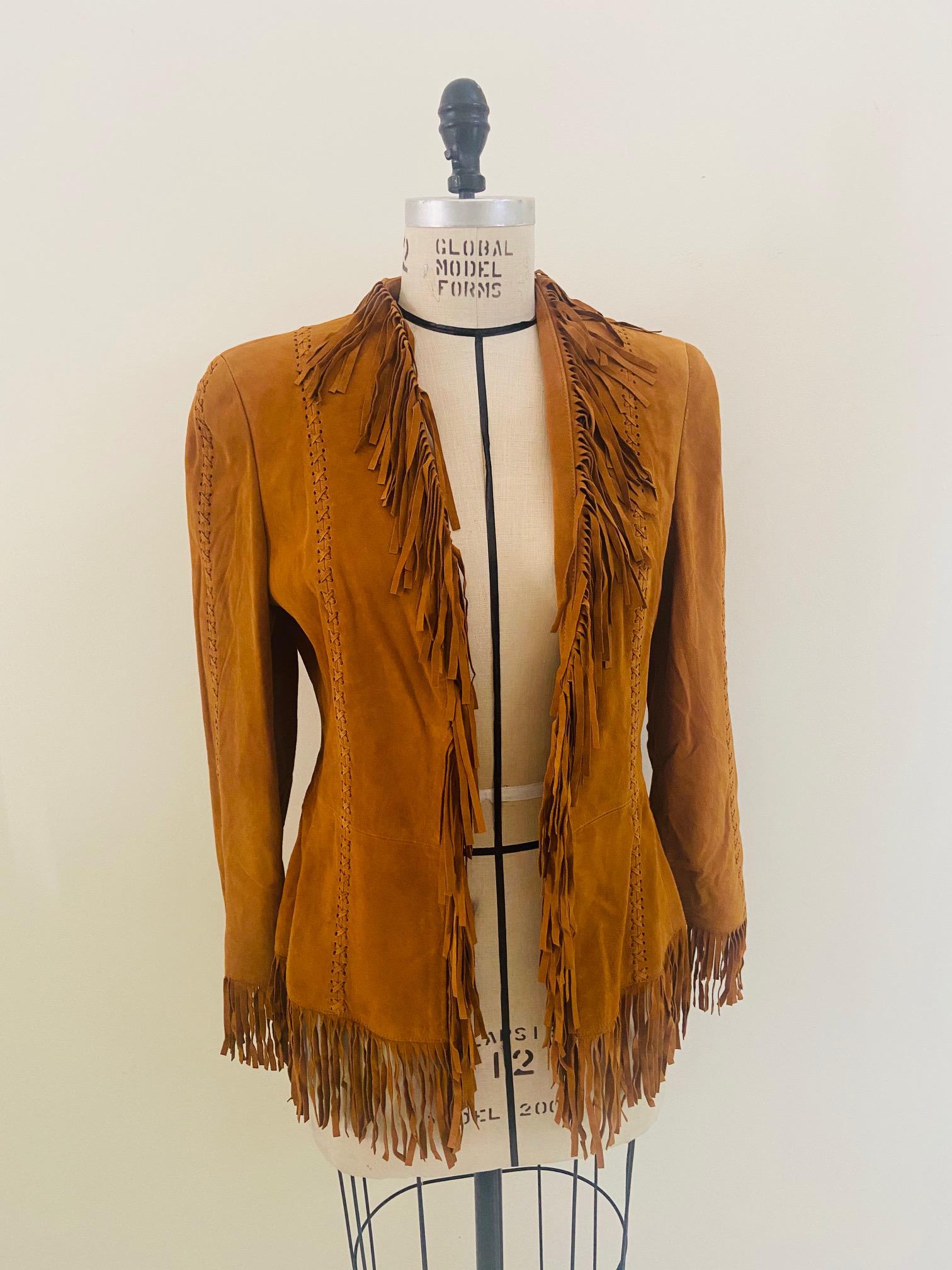 Escada suede jacket (1 of 2)