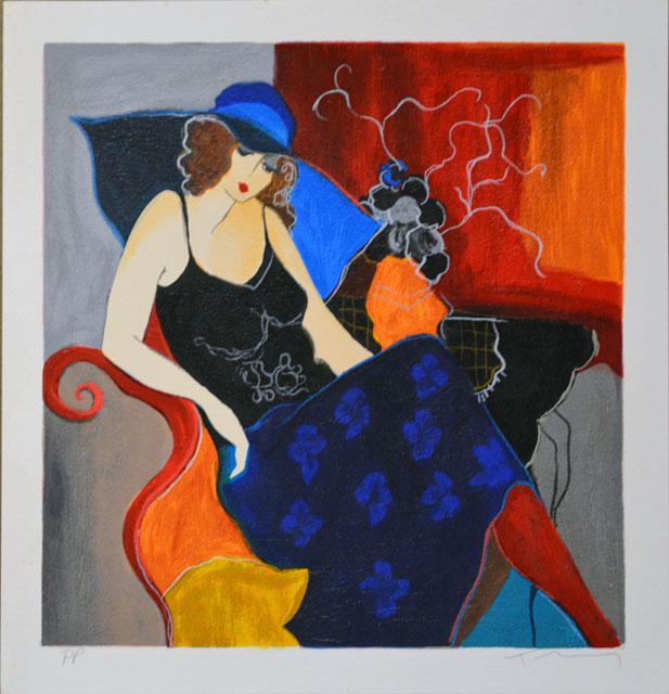 TARKAY ** UNTITLED ** SIGNED SERIGRAPH (1 of 2)