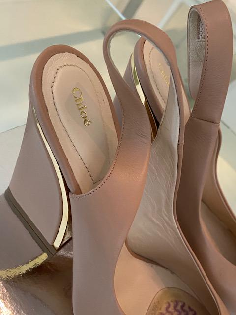 Chloe Pumps: Chloe Pump, with block heel size 39.5