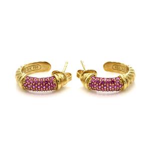 David Yurman 1 Carat Pink Sapphire 18k Yellow Gold (1 of 3)
