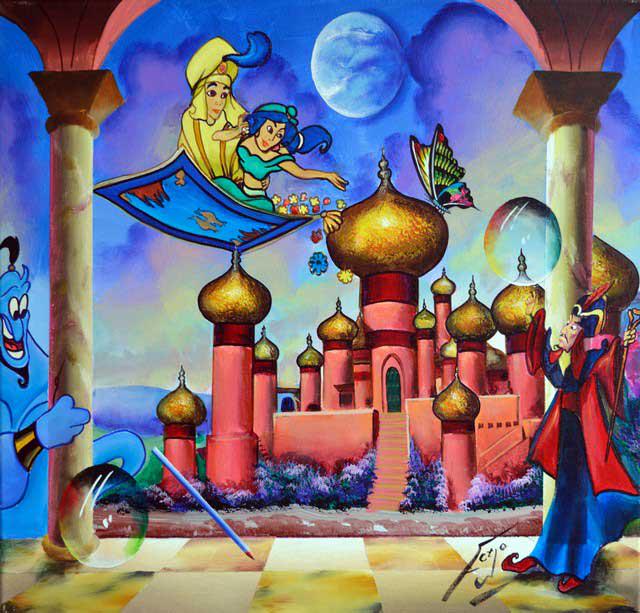 FERJO ** MAGIC CARPET RIDE ** SIGNED ORIGINAL (1 of 2)