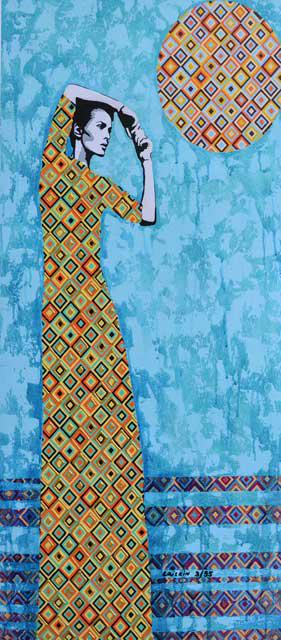 RAISKIN ** UNTITLED ** SIGNED (1 of 2)