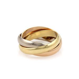Cartier Trinity 18k Tricolor Gold 3.5mm Triple Band (1 of 4)