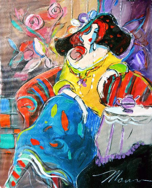 MAIMON ** UNTITLED ** ORIGINAL ACRYLIC (1 of 2)