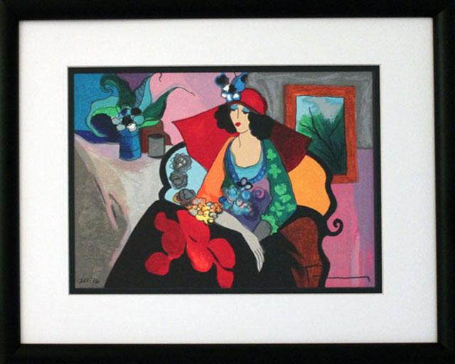 TARKAY**RED HAT **SIGNED SERIGRAPH (1 of 3)