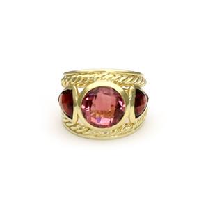David Yurman Pink Tourmaline & Garnet 18k Yellow Gold (1 of 5)