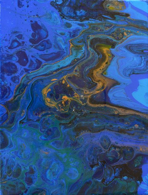 RAFAEL** UNTITLED** SIGNED ACRYLIC (1 of 2)