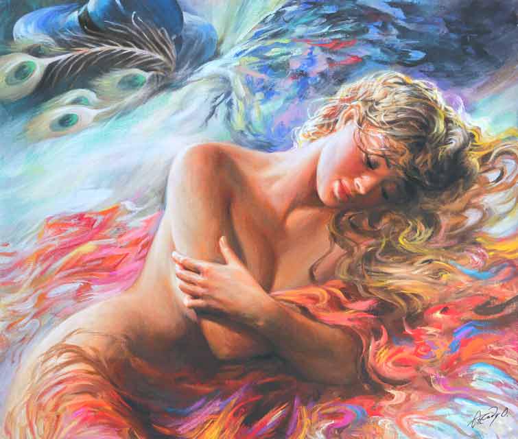 ARKADY **UNTITLED ** LIMITED EDITON GICLEE ON CANVAS (1 of 2)