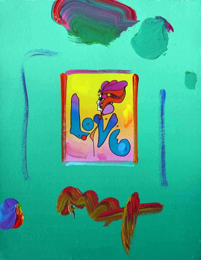 MAX ** LOVE ** SIGNED MIXED MEDIA ORIGINAL (1 of 5)