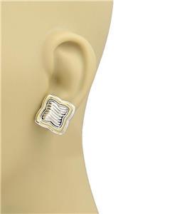 David Yurman Sterling 14k Yellow Gold Quatrefoil Cable (1 of 3)