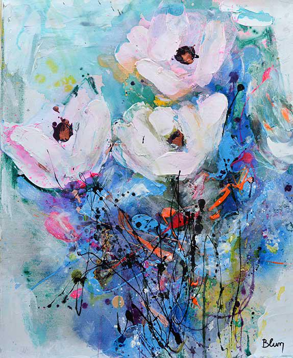 BLUM ** UNTITLED ** SIGNED ORIGINAL (1 of 2)