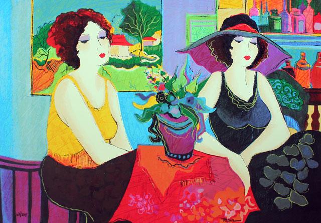 PATRICIA ** ESCO BAR ** SIGNED SERIGRAPH (1 of 2)