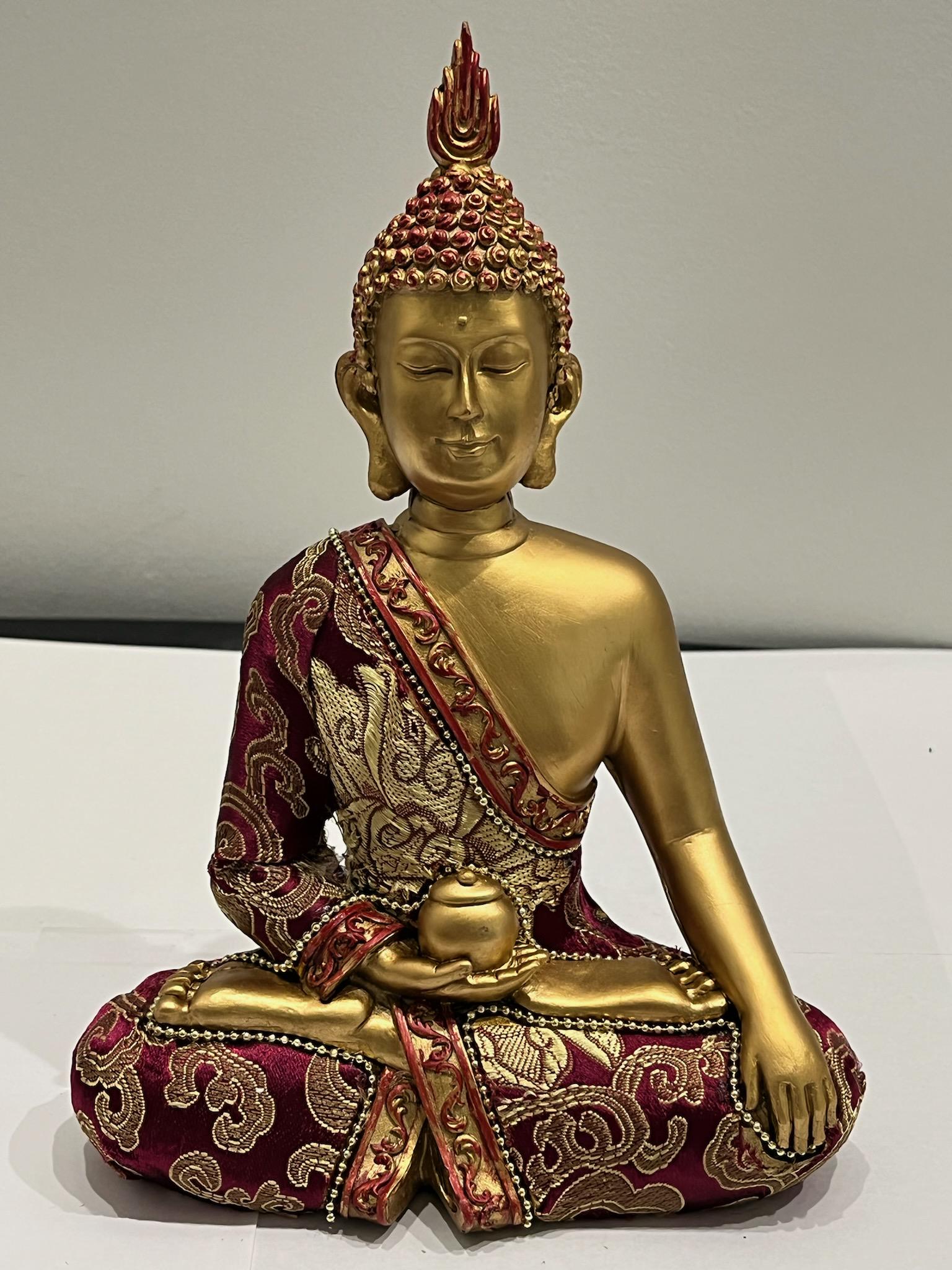 Southeast Asian Style Sitting Buddha Statue (1 of 5)